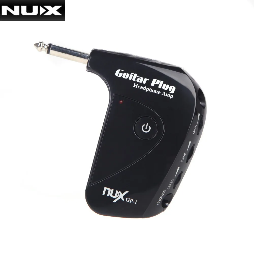 

NUX GP-1 Portable Electric Guitar Amplifier Amp Mini Headphone Amp Built-in Distortion Effect Top Quality Guitar Parts