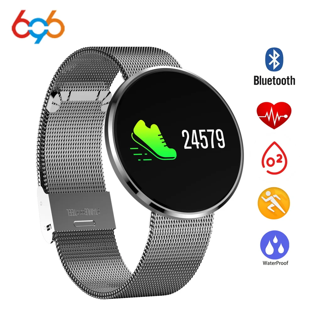 

696 CF006 Bluetooth Sport Running Smart Watch IP67 Waterroof Smart Bracelet Wristband Blood Oxygen Calorie Calculation Smartband