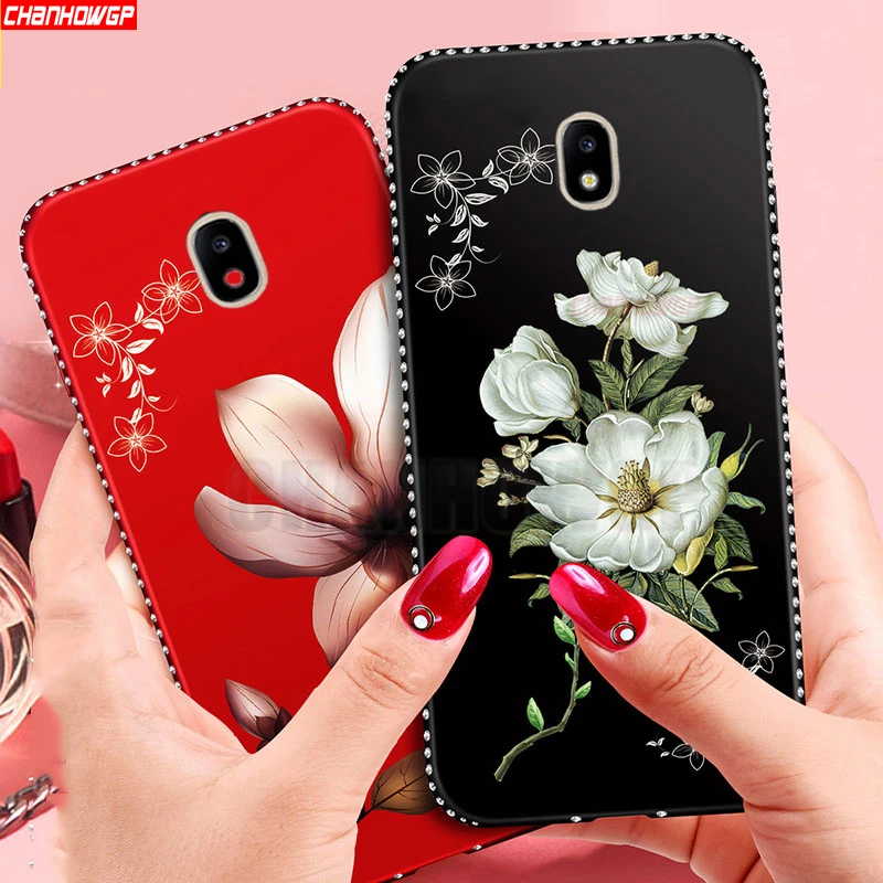 

Flower Soft Case For Samsung Galaxy S8 S9 A6 A8 Plus J2 Pro J4 J6 J8 2018 J3 J5 J7 Neo Core 2017 2016 J2 Grand Prime Note9 Cover