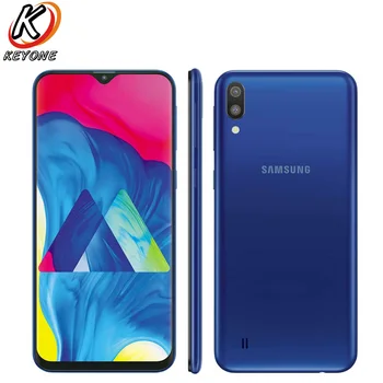 Перейти на Алиэкспресс и купить Новый Samsung Galaxy M10 M105F-DS LTE мобильный телефон 6,22 дюйм3 ГБ ОЗУ 32 Гб ПЗУ Exynos 7870 Восьмиядерный Android 8,1 двойная задняя камера