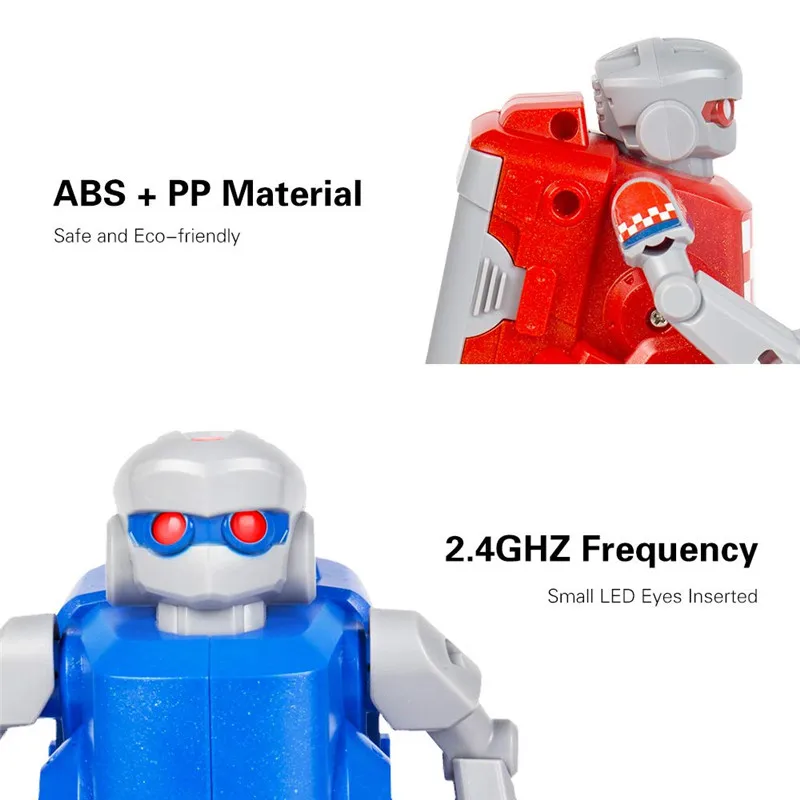 Eachine ER10 Smart RC Robot Cartoon Play Soccer Robot Remote Control Toys Electric Football Robot Indoor Toys for Children Gifts