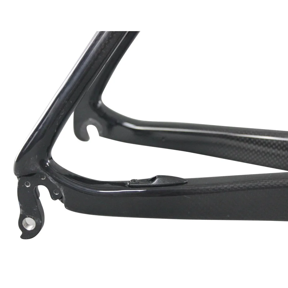 Clearance Big discount ICAN carbon cyclocross bike frame V brake frameset braze on FD with BSA are avaliable 5