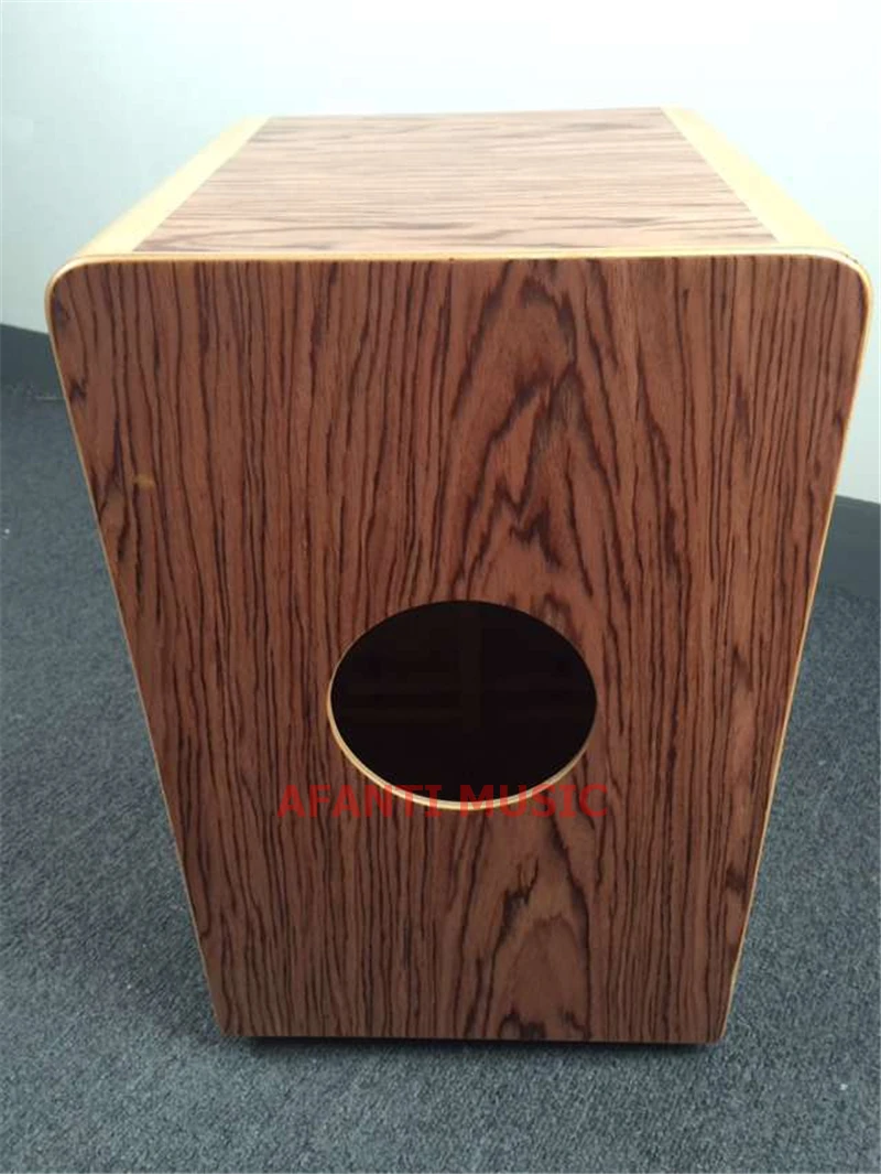 Afanti музыка розового дерева/натуральный cajon(KHG-113