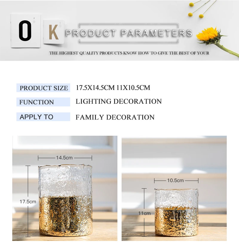 glass candle holder tealight candle holders (7)