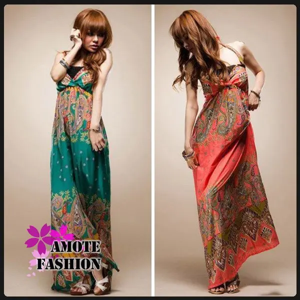 A20320 Free Shipping Colorful Beach Wear Spaghetti Strap Las A20320 Free Shipping Colorful Beach Wear Spaghetti Strap Las Print Maxi Dress In Dresses From Women S Clothing Accessories On Aliexpress Alibaba