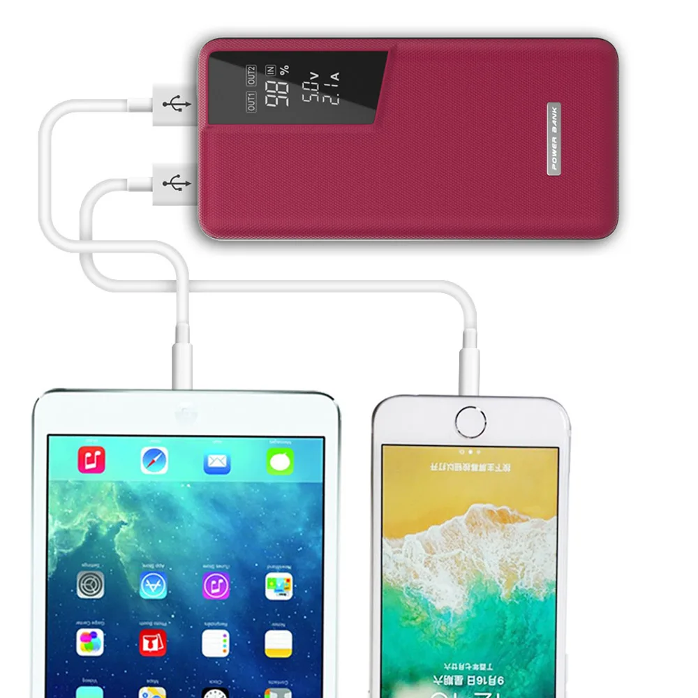 Tollcuudda phone charger Power Bank Supply digital External Battery paverbank For Iphone Huawei Xiaomi Vivo Double Charging Tollcuudda phone charger Power Bank Supply digital External Battery paverbank For Iphone Huawei Xiaomi Vivo Double Charging