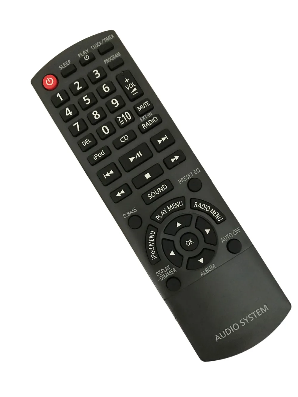 panasonic music system remote