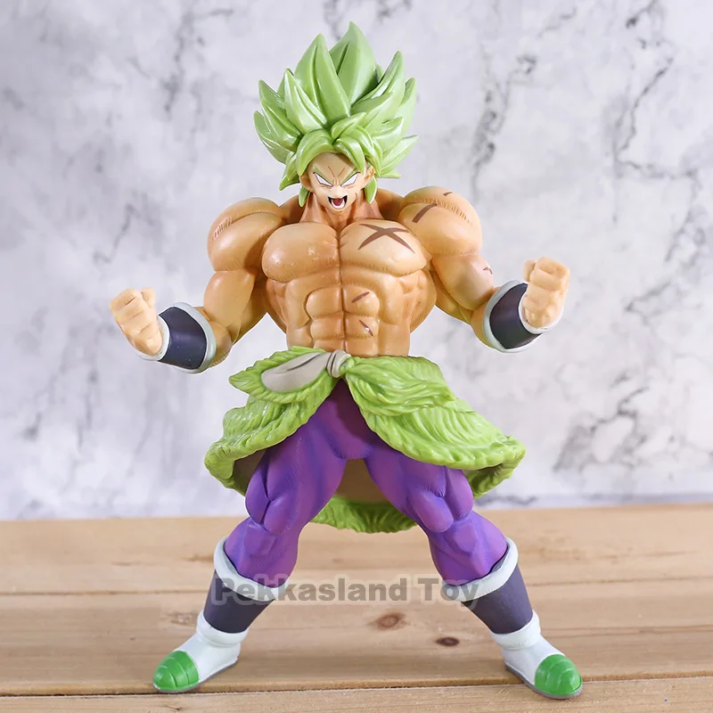 

Banpresto Dragon Ball Super Cyokoku Buyuden Figure Full Power SS Broly PVC Figure Collectible Model Toy
