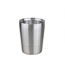 1 шт. чашка из нержавеющей стали с двойными стенками термостойкая кофейная кружка кофейная чашка для пива