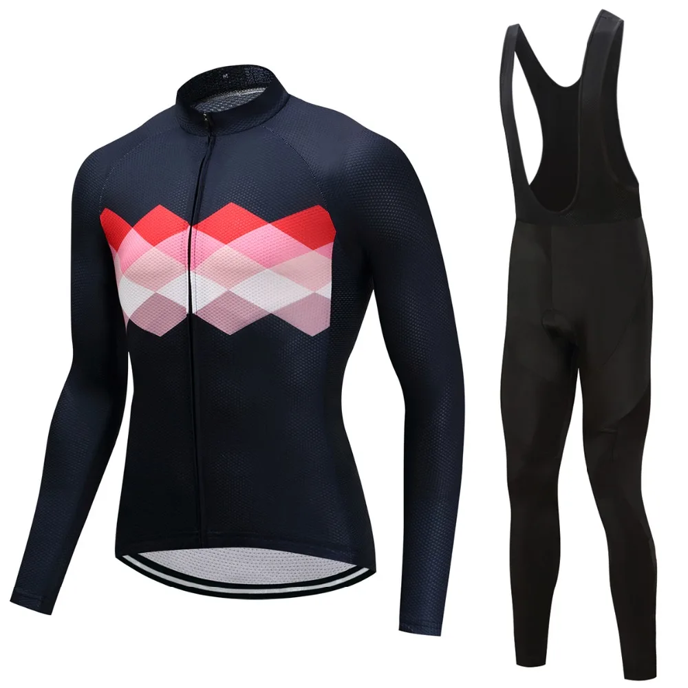 Зимняя велосипедная одежда, мужская термальная флисовая велосипедная Джерси, набор, профессиональный костюм для триатлона, комплект для горного велосипеда, Униформа, одежда, наряд, Майо