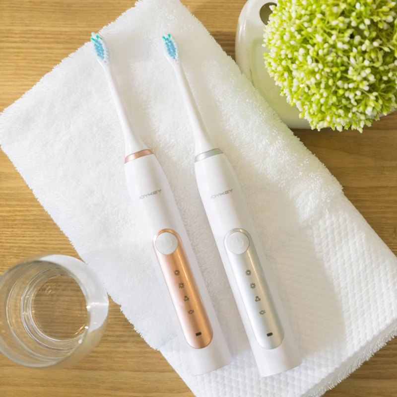 

Sonic Electric Toothbrush USB Charge Rechargeable tooth brush smart timing Waterproof IPX7 adult Ultrasonic toothbrush JOYKEY X1
