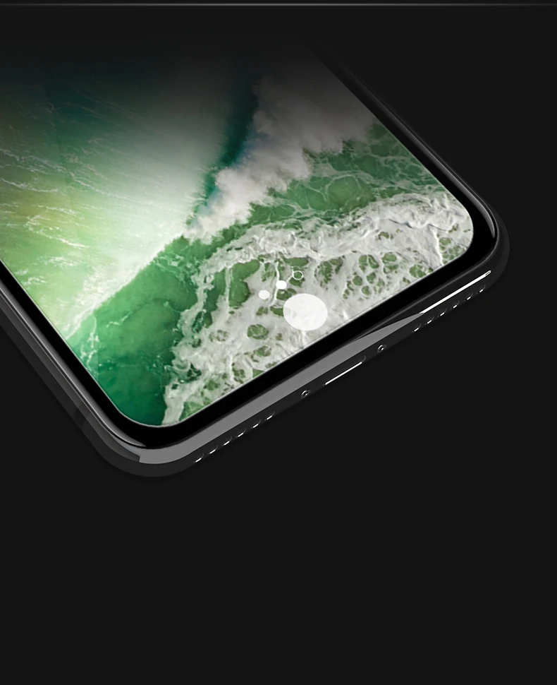 TOMKAS For iPhone X Glass Tempered Scratch Proof  0.3mm 2.5D Screen Protectors For iPhone X 10 iPhoneX Protective Glass Film