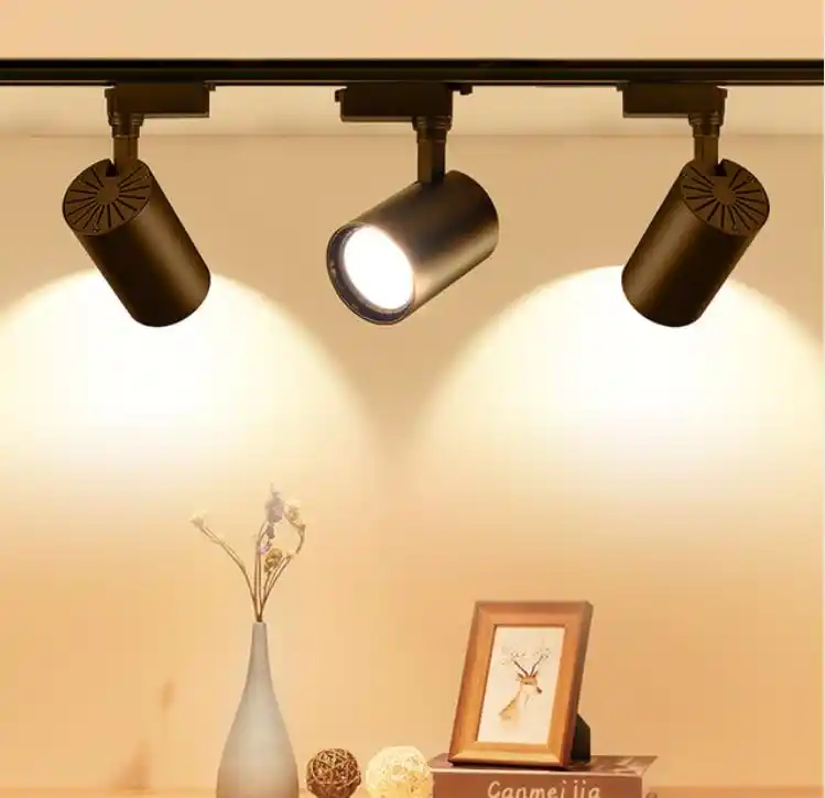 Cob 12w 20w 30w Led Track Light Aluminum Ceiling Rail Cob 12w 20w 30w Led Track Light