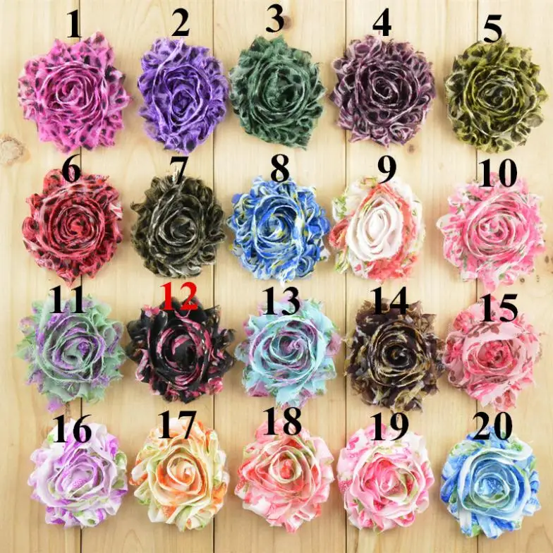 aliexpress com buy wholesale fabric flowers for headbands leopard print shabby chic flowers aliexpress com buy wholesale fabric flowers for headbands leopard print shabby chic flowers