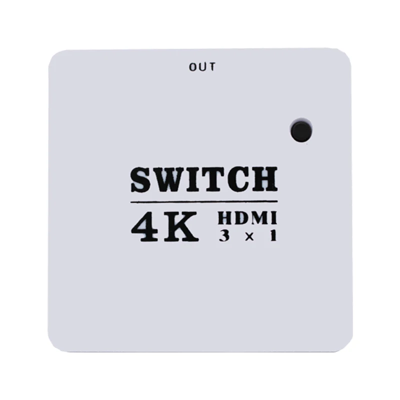 

4K 2K 3x1 HDMI Cable Splitter HD 1080P Video Switcher Adapter 3 Input 1 Output Port HDMI Hub for Xbox DVD HDTV PC Laptop TV