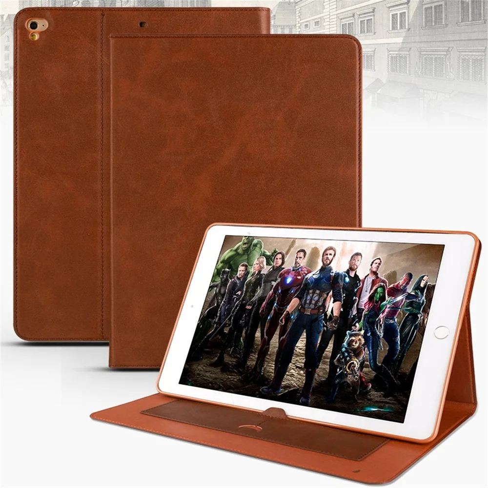 

For iPad 2018 Case 9.7 2017, Ultra Slim PU Leather Smart Cover PC Stand for iPad 2018 Case 9.7 A1822 A1893 Air 1/2 Pro 9.7 Case
