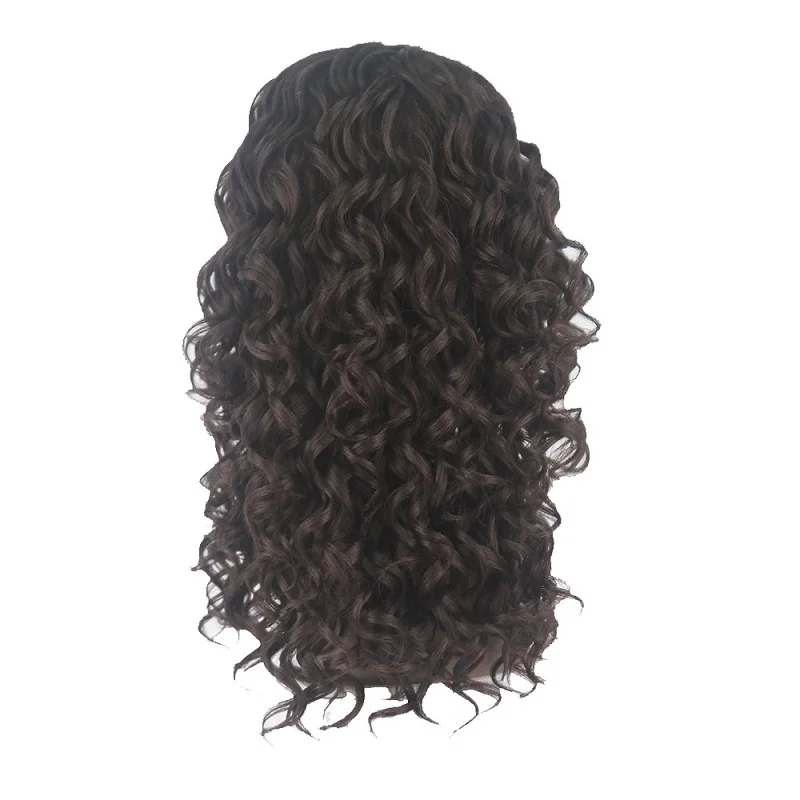 Alinova высокотемпературные синтетические парики из синтетического волокна глубокая волна синтетические парики для черных женщин 20 дюймов доступны - Цвет: 4