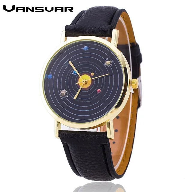 Vansvar Hot Solar System Watch Fashion Women Quartz Watches Casual Ladies Leathe Vansvar Hot Solar System Watch Fashion Women Quartz Watches Casual Ladies Leathe