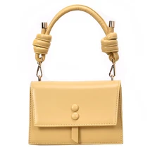 PU Solid Color Fashion Shoulder Bag Belt Decoration Ladies Handbag Korean Version of The Wild Messenger Bag Handbag 2019 New canvas handbags 2017 new wave korean version of the bag fight color handbag shoulder bag wild messenger bag