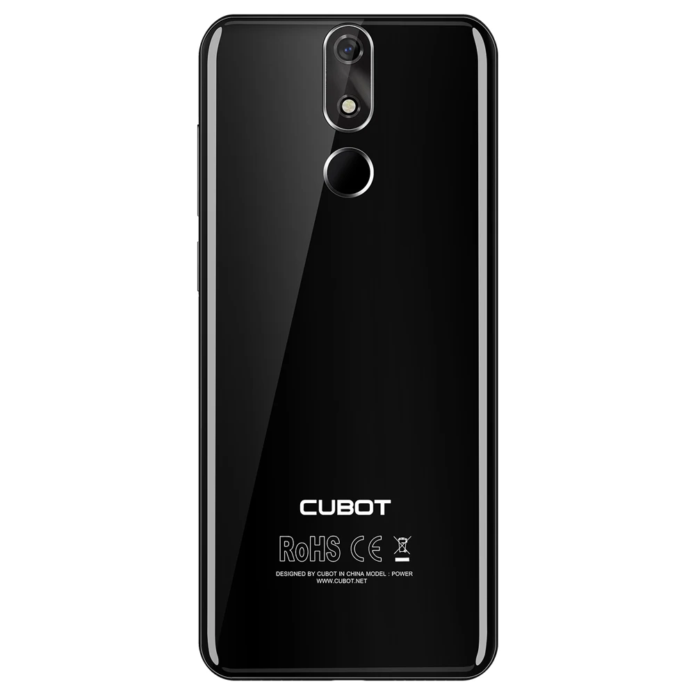 Мобильный телефон CUBOT POWER 6 ГБ 128 ГБ, 6000 мАч, двойной 4G LTE, 5,99 дюймов, FHD+ 18:9, Восьмиядерный процессор MT6763T, 20 МП, Android 8,1, отпечаток пальца