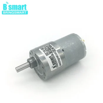 

Bringsmart Micro Motor 12V DC 24V Reversed 7-1600RPM Gearbox Speed Control Gears Metal Mini Electric Smart DIY Motor JGB37-3530
