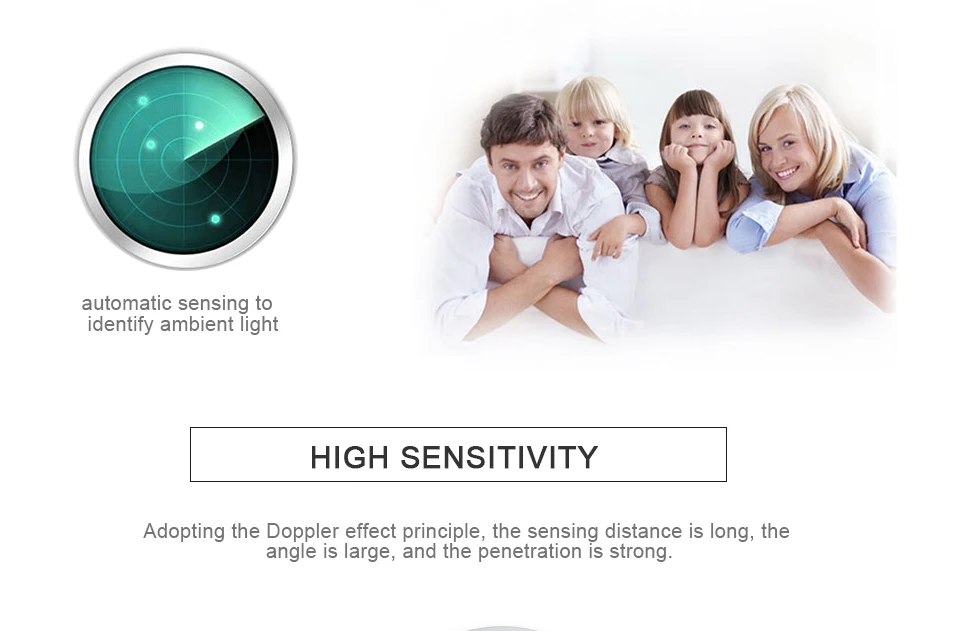 Ampoule LED E27 Smart Radar Light bulb Lamp (8)