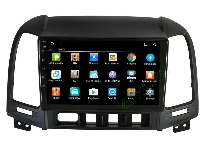 9 дюймов PIP Octa Core автомобильный dvd-плеер на основе Android для hyundai Santa Fe 2006 2007 2008 2009 2010 2011 2012 автомобильный радиоприемник с навигацией GPS WI-FI
