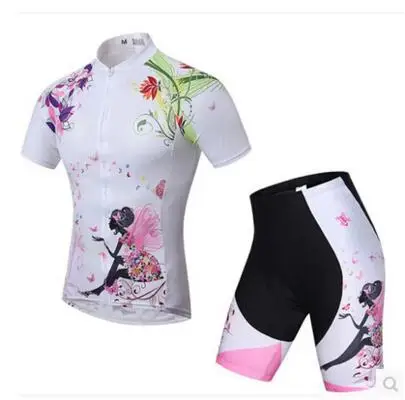 Beste 2018Women #039;s Wielertruien Fiets kleding fiets jersey Shorts Sets Team Sportkleding Maillot Ropa Ciclismo MTB Top Bottom