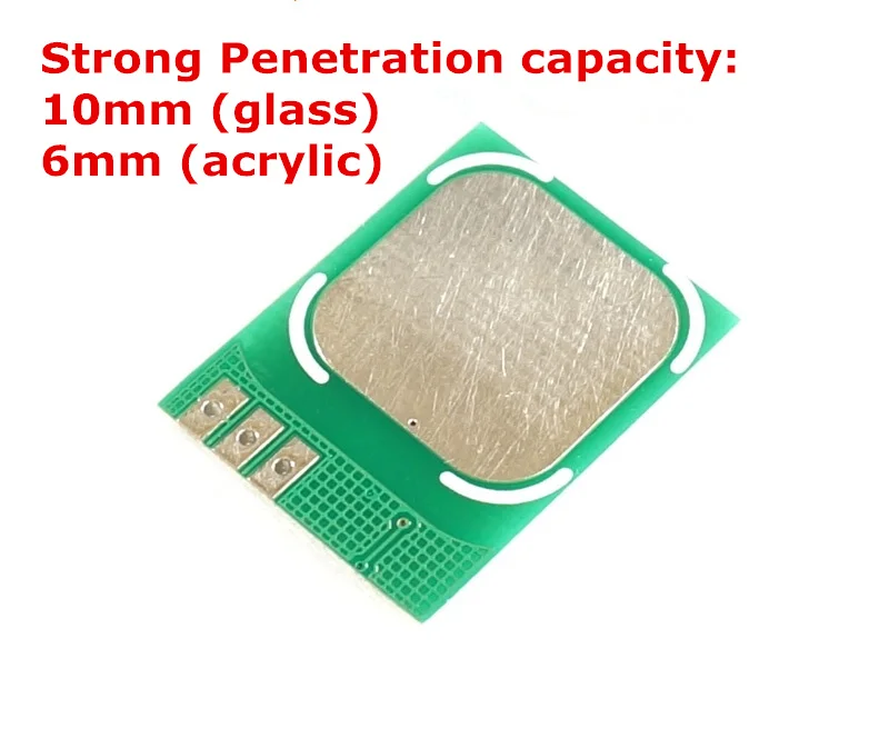 

Touch button module AT42QT1010 long distance 10mm glass capacitor 6mm acrylic for Arduino Capacitive touch button module