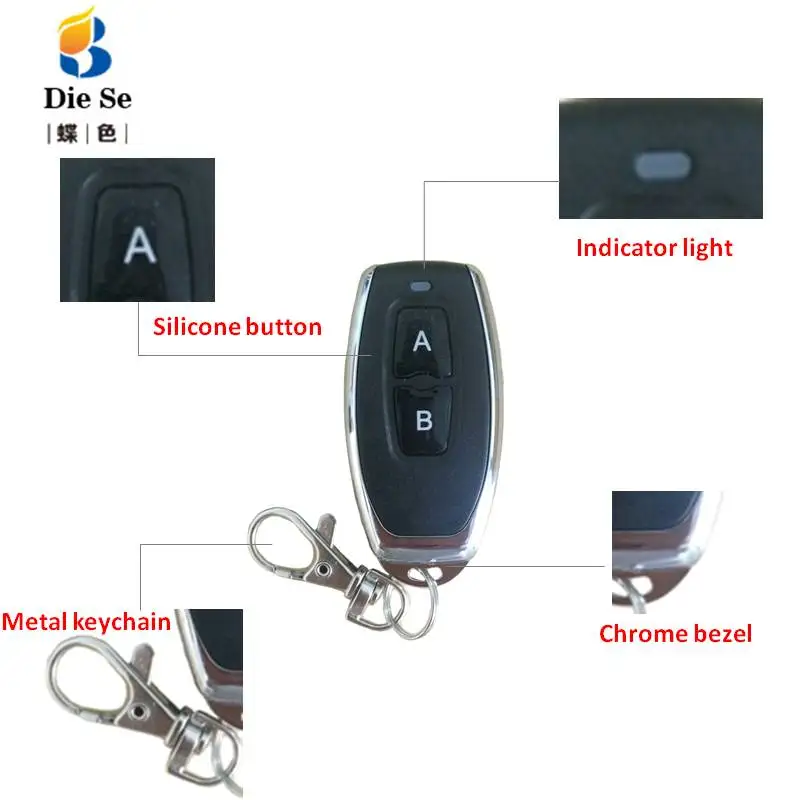 433Mhz Wireless Remote Control 1527 Learning Code 433mhz Transmitter For Gate Garage Door Light controller no clone 2 buttons 433Mhz Wireless Remote Control 1527 Learning Code 433mhz Transmitter For Gate Garage Door Light controller no clone 2 buttons