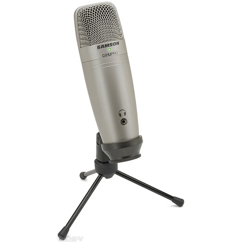Samson C01U Pro конденсаторный микрофон в режиме реального времени с студийным монитором наушников SR950 для трансляции музыки записи