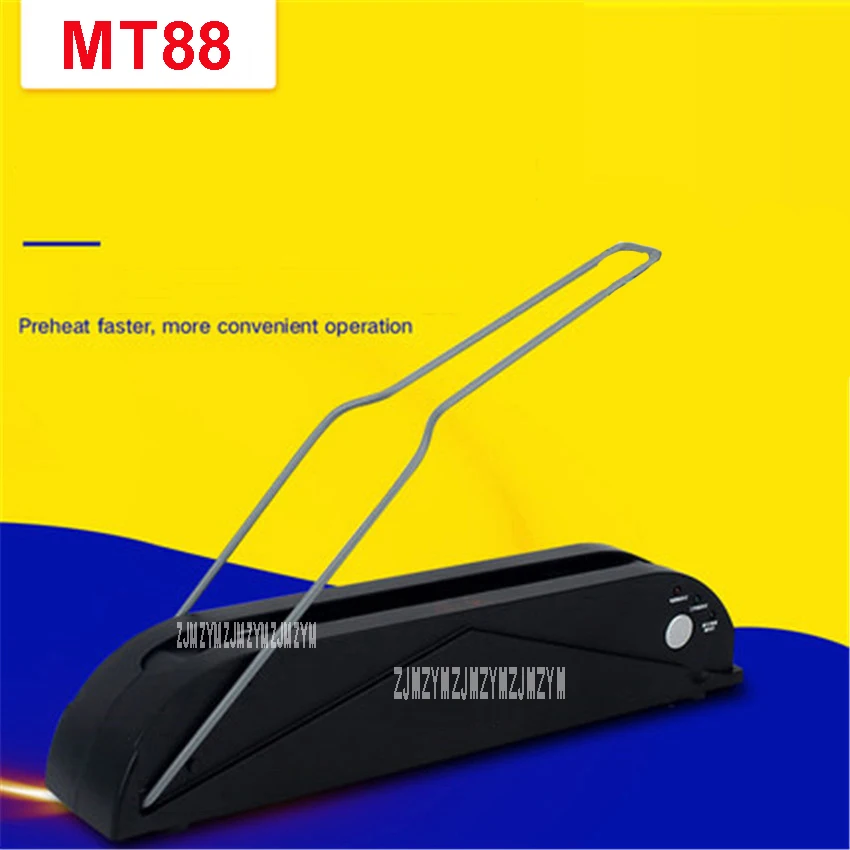 

MT88 Hot melt binding machine Financial plastic installed Fully automatic small electric 1 minute warm up time 220V heating 600W