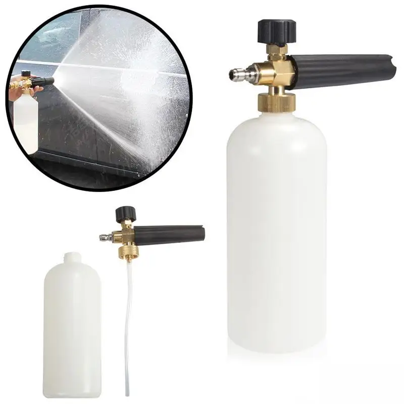 Pressure Washer Jet Wash 1/4" Quick Release Adjustable Snow Foam Lance