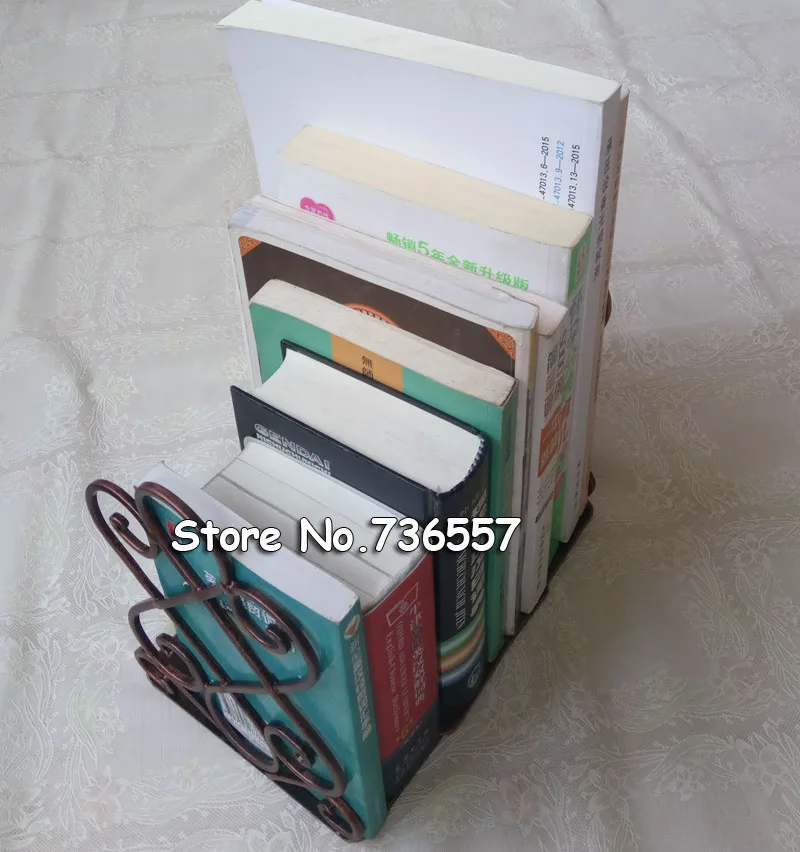 decorativo bookend portátil ler livro carrinho livros