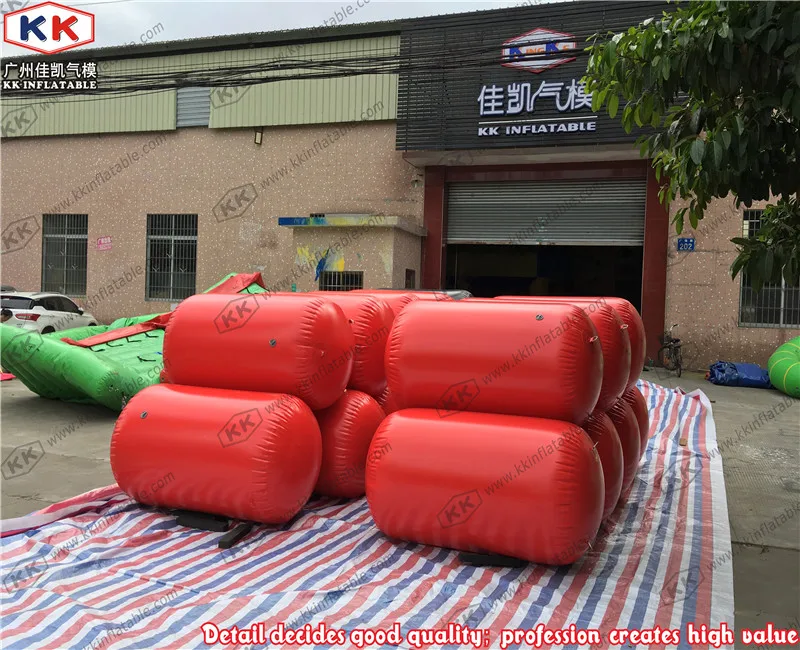 H = 1 5 м плавающая черная надувная трубка надувной водяной буй для продажи|inflatable