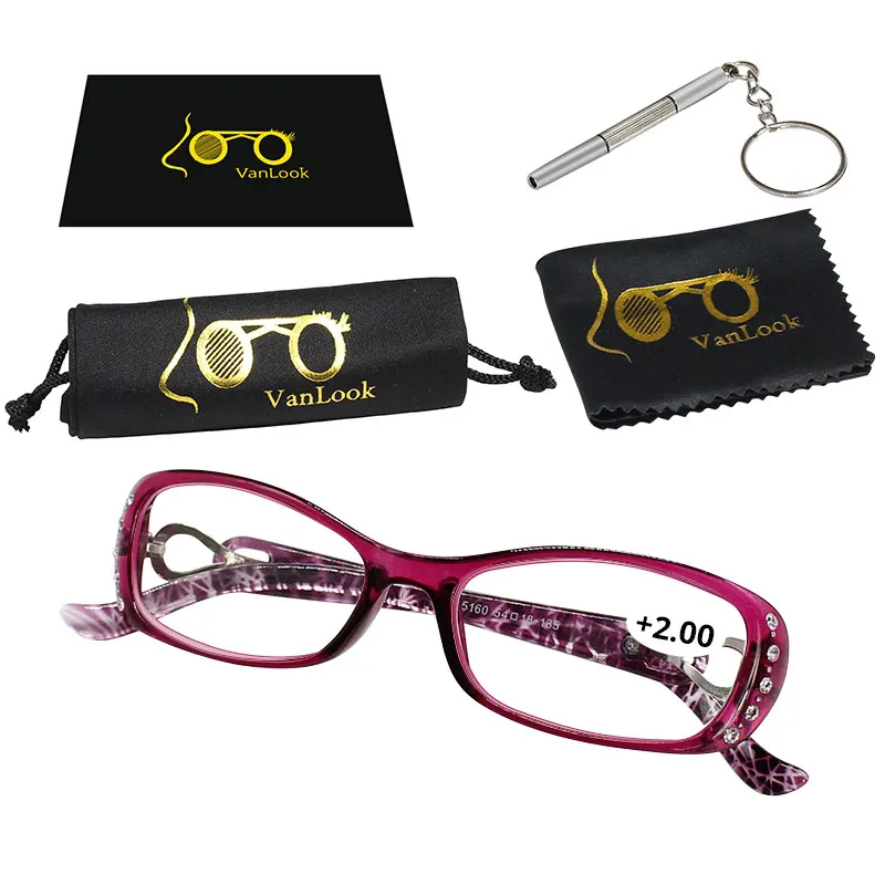 Очки для чтения женские в модной оправе со стразами|fashion reading glasses|reading glassesreading glasses
