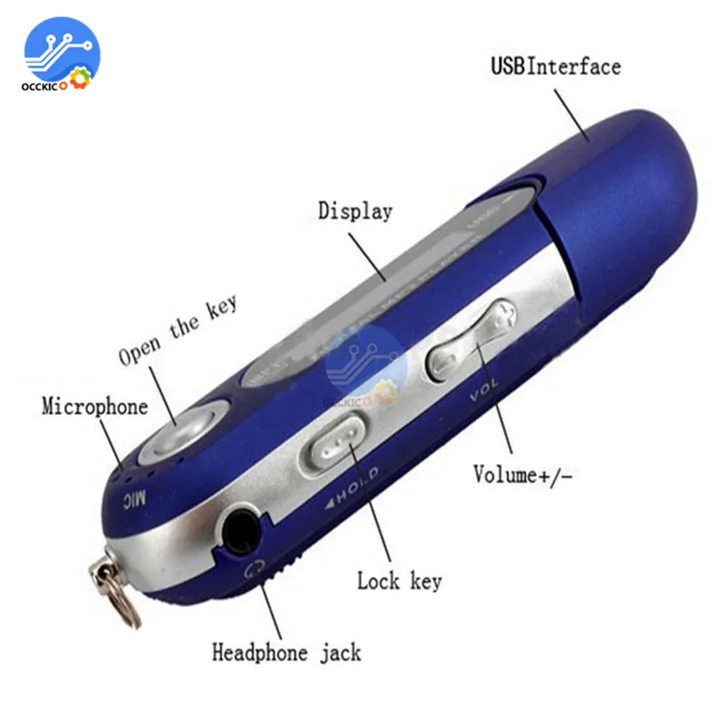 USB mp3-плеер, цифровой ЖК-дисплей, экран, поддержка 32 ГБ, TF карта, FM радио, музыкальный плеер, HIFI плеер, воспроизводитель, MP3, случайный цвет