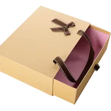 Коробка для ящиков из крафт-бумаги, 20 шт./лот, Подарочный галстук, ювелирный набор, упаковочные коробки, свадебная сумка с ручками(индивидуальный логотип 500 шт