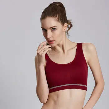 

Fashion Bra Women bralette Stretch Wire Free Solid Fitness Sporting Bras for Women Sporting Casual Backless Crop Tops Female