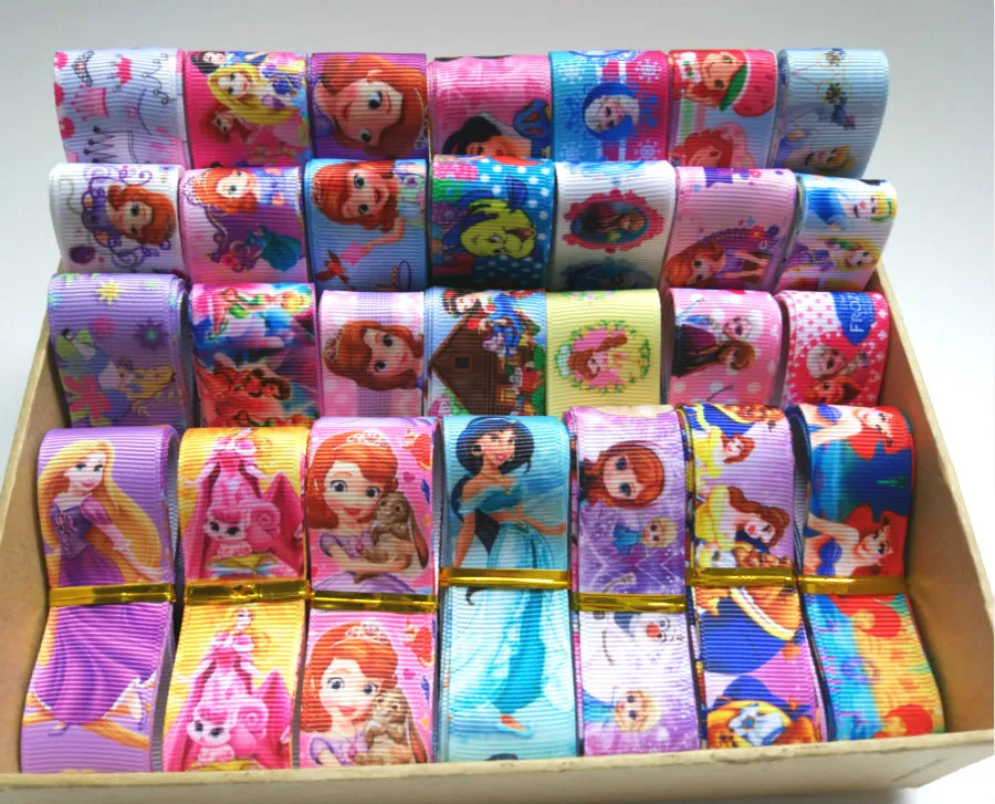 1 YARD Crafts 38mm wide BEAUTY /& THE BEAST GROSGRAIN RIBBON Cake Decoration