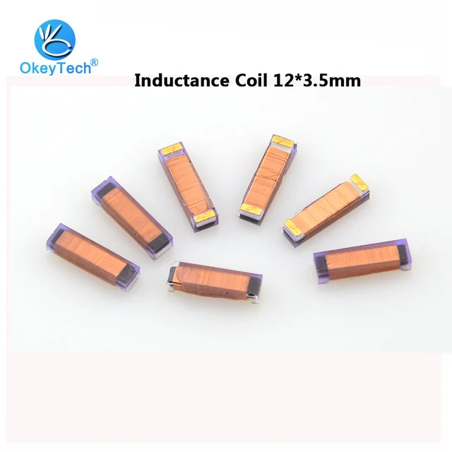 OkeyTech 1PC Car Remote Key Repair Transformer Inductance Coil 12*3.5mm 2.38MH 680P For Peugeot For Citroen Free Shipping