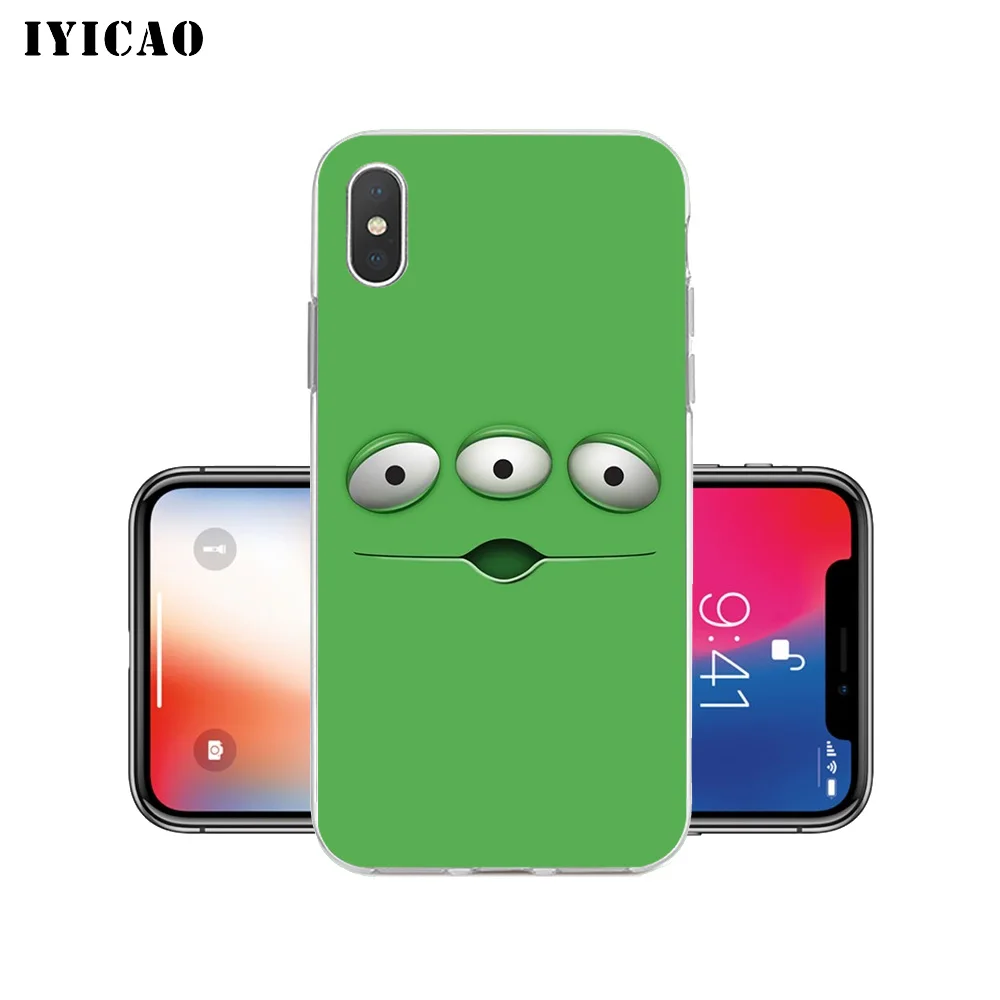 IYICAO игрушка история мягкий силиконовый чехол для телефона iPhone X XR XS MAX 6 6s 7 8 Plus 5 5S SE
