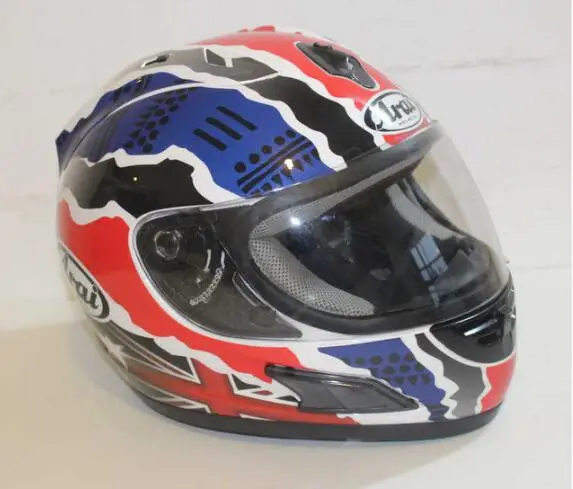 Arai шлем Rx7-Japan Топ RR5 Педро мотоциклетный шлем гоночный шлем Полнолицевой шлем мотоциклетный шлем - Цвет: 2