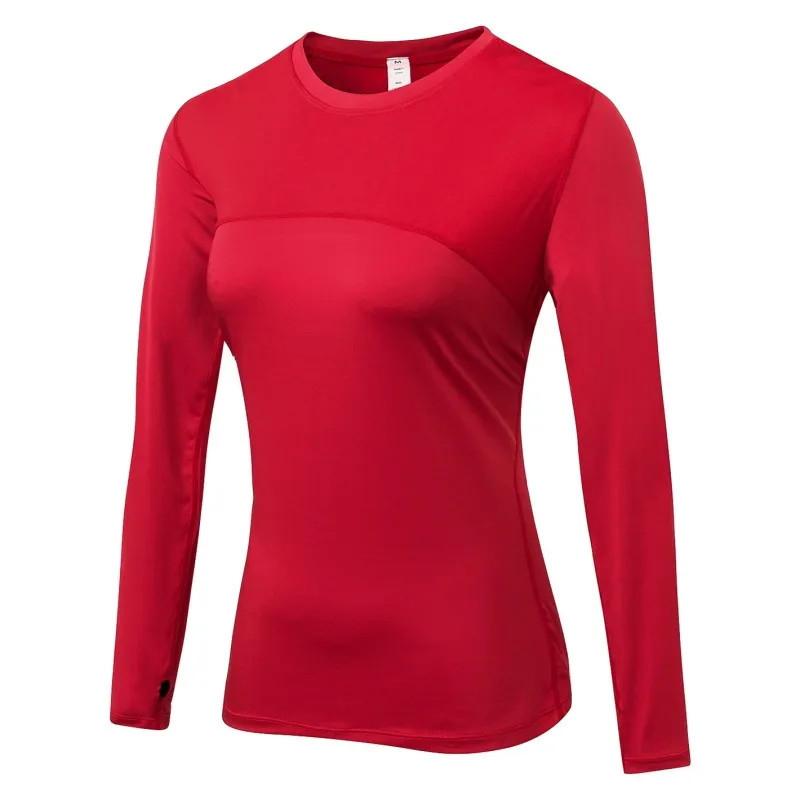 Aliexpress.com : Buy Autumn Casual Tight t shirt Women Quick Dry Female ...