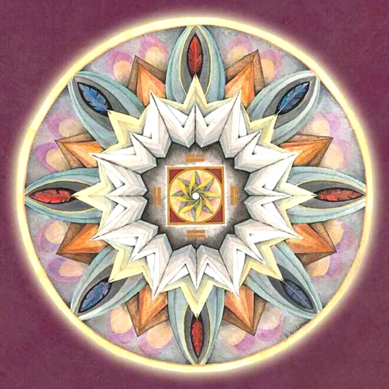 HOMFUN-Full-Square-Round-Drill-5D-DIY-Diamond-Painting-Religious-Mandala-3D-Embroidery-Cross-Stitch-5D