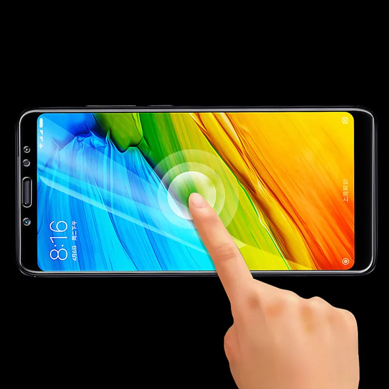 MLLSE 5D Curved Full Glue Screen Coverage Phone Tempered Glass For Xiaomi Redmi Note 5 Note 5 Pro Screen Protector Film Glass (8)