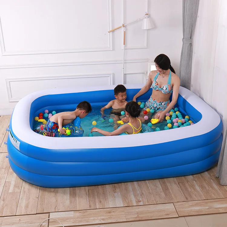 Домашний утолщенный большой плавательный бассейн, надувной бассейн для взрослых, детский бассейн, открытый надувной бассейн, детский бассейн