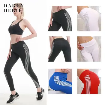 

Darcydebie 2019 Fashion Women Leggings Slim High Waist Elasticity Leggings Fitness Printing leggings Breathable Woman Pants Legg