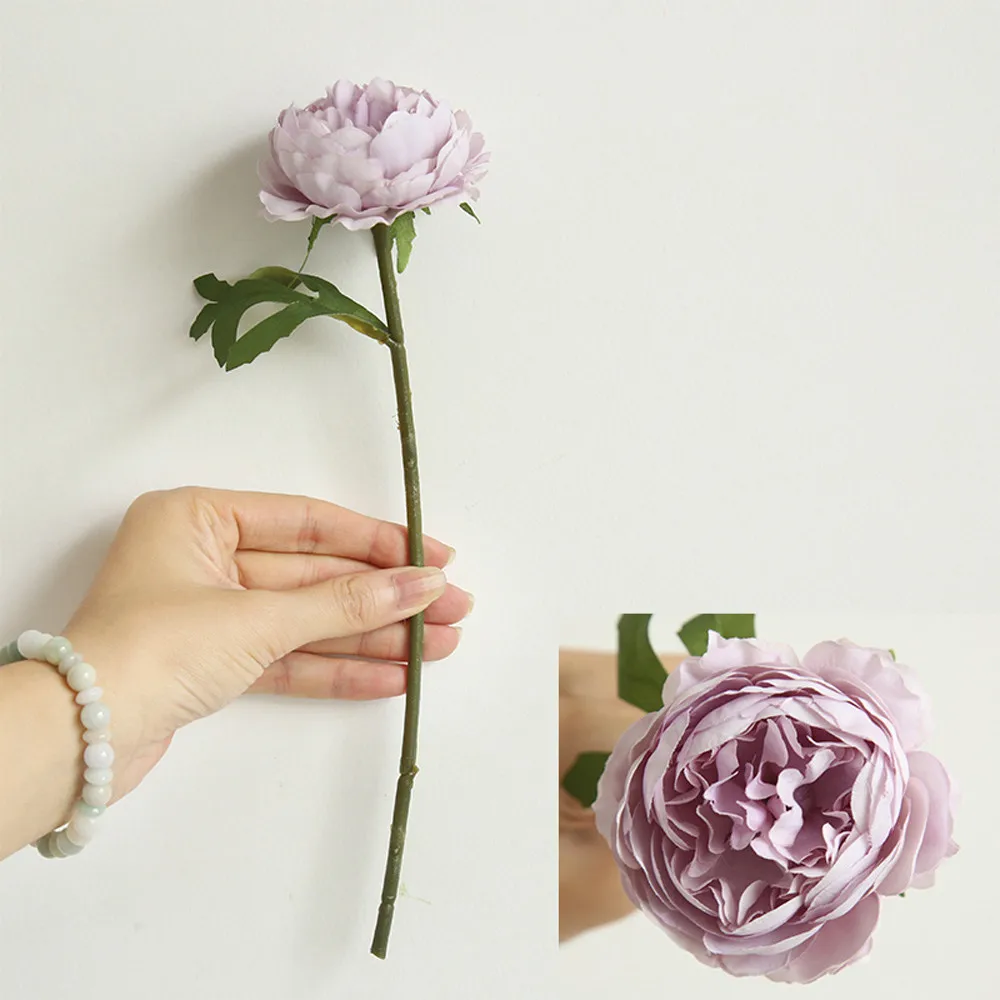 Искусственные западные розы Пион Свадебный букет украшение для дома Kunstliche Blumen
