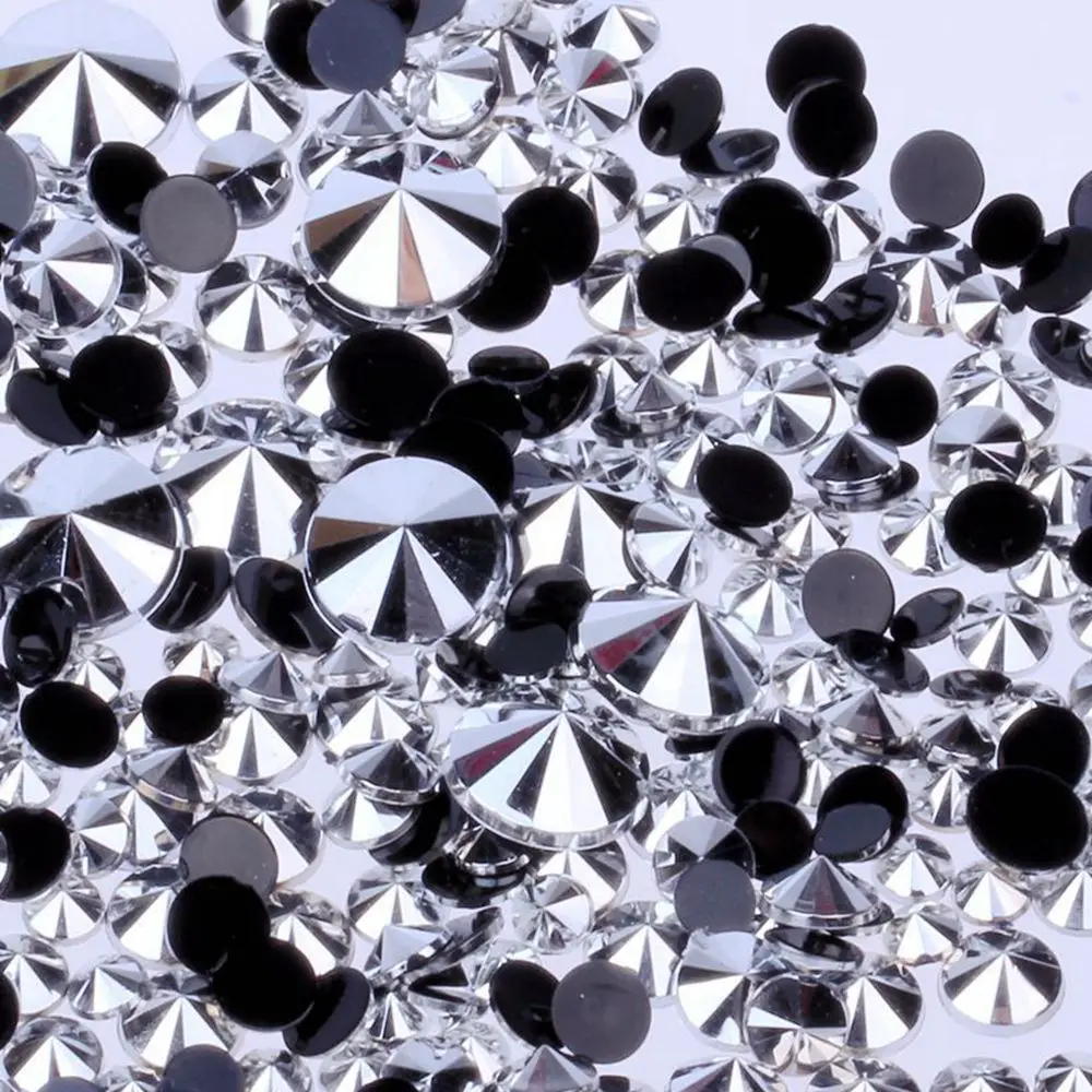 

Acrylic Rhinestones Labrador 4mm 5mm 6mm 10mm And Mixed Sizes Flatback Pointed Glue On Diamond DIY Backpack Nail Art Decorations